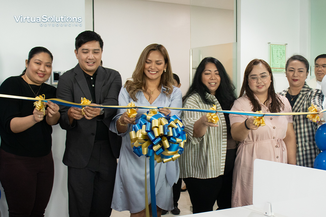 Ribbon cutting at Virtua Solutions new HQ