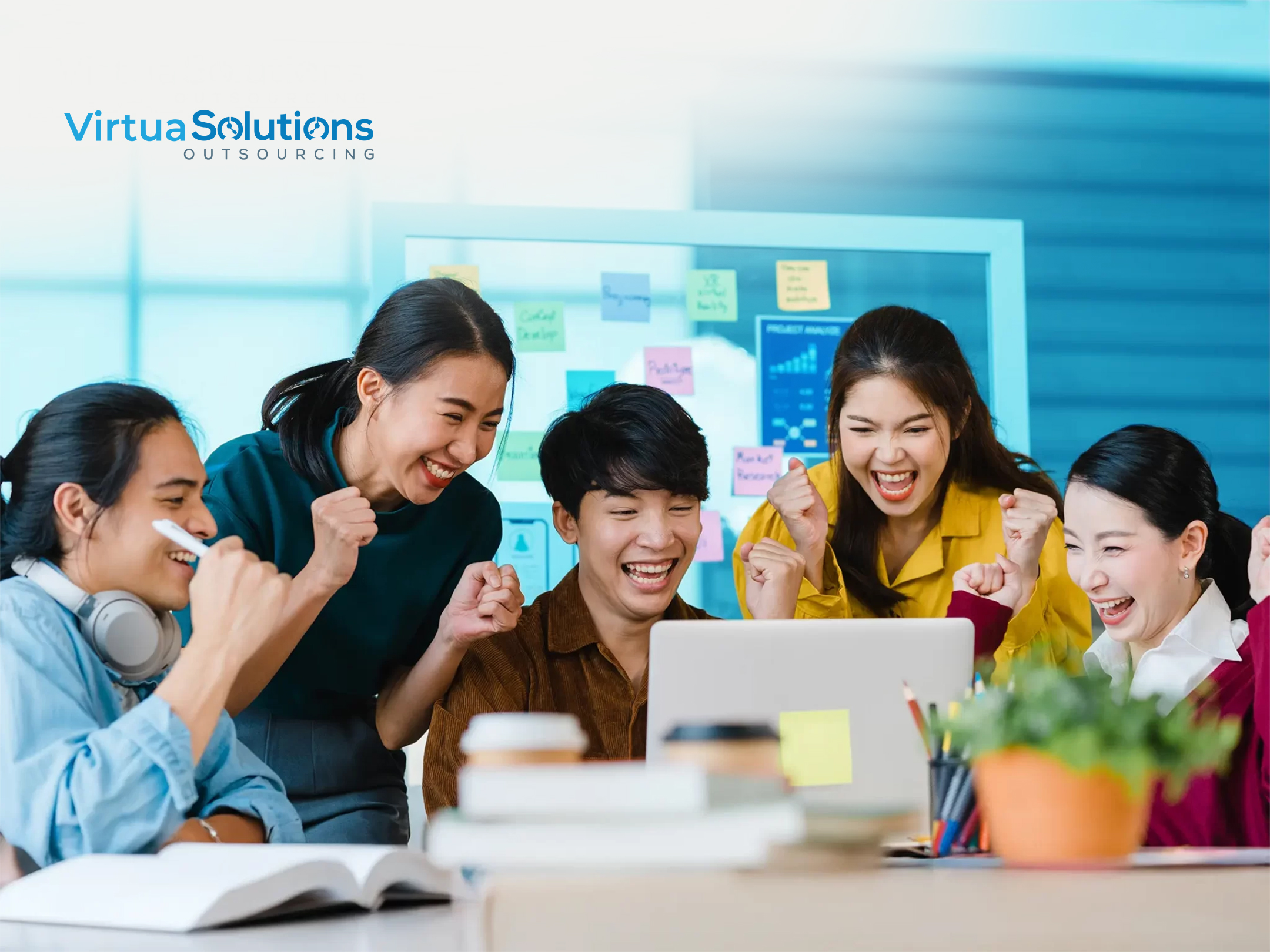 Group of people brainstorming in a meeting