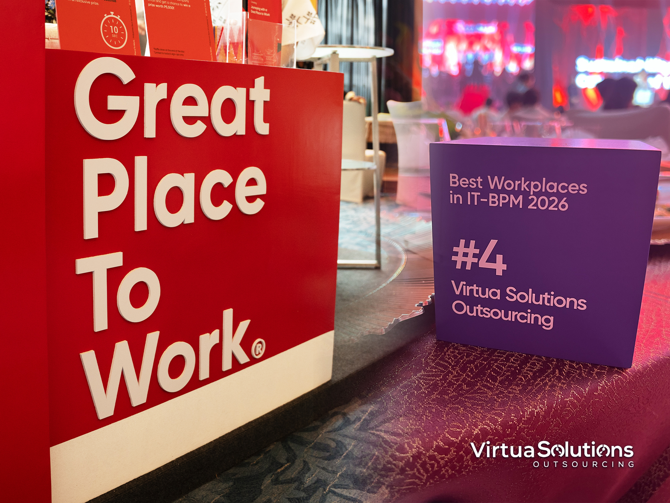 Great Place to Work display