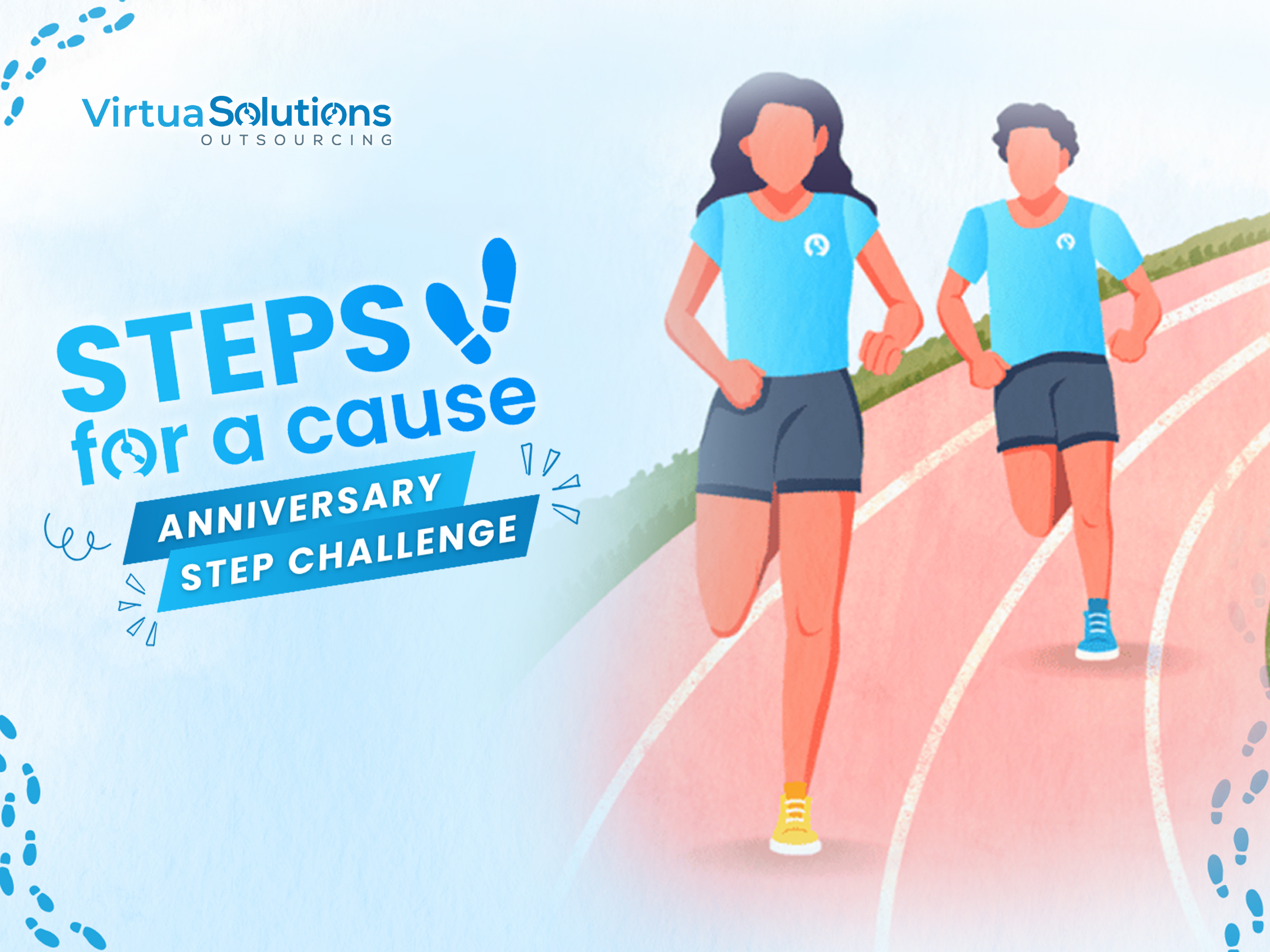 Employees running for charity challenge